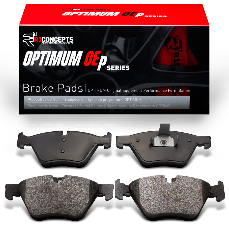 BMW 330I Brake Pads - Front - R1 Concepts - Optimum OE - `06-`10
